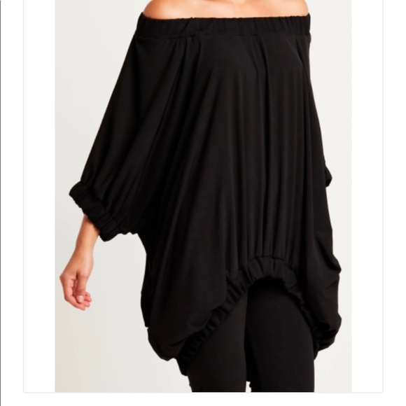 Black shirt dress with pockets - Picture 1 of 1